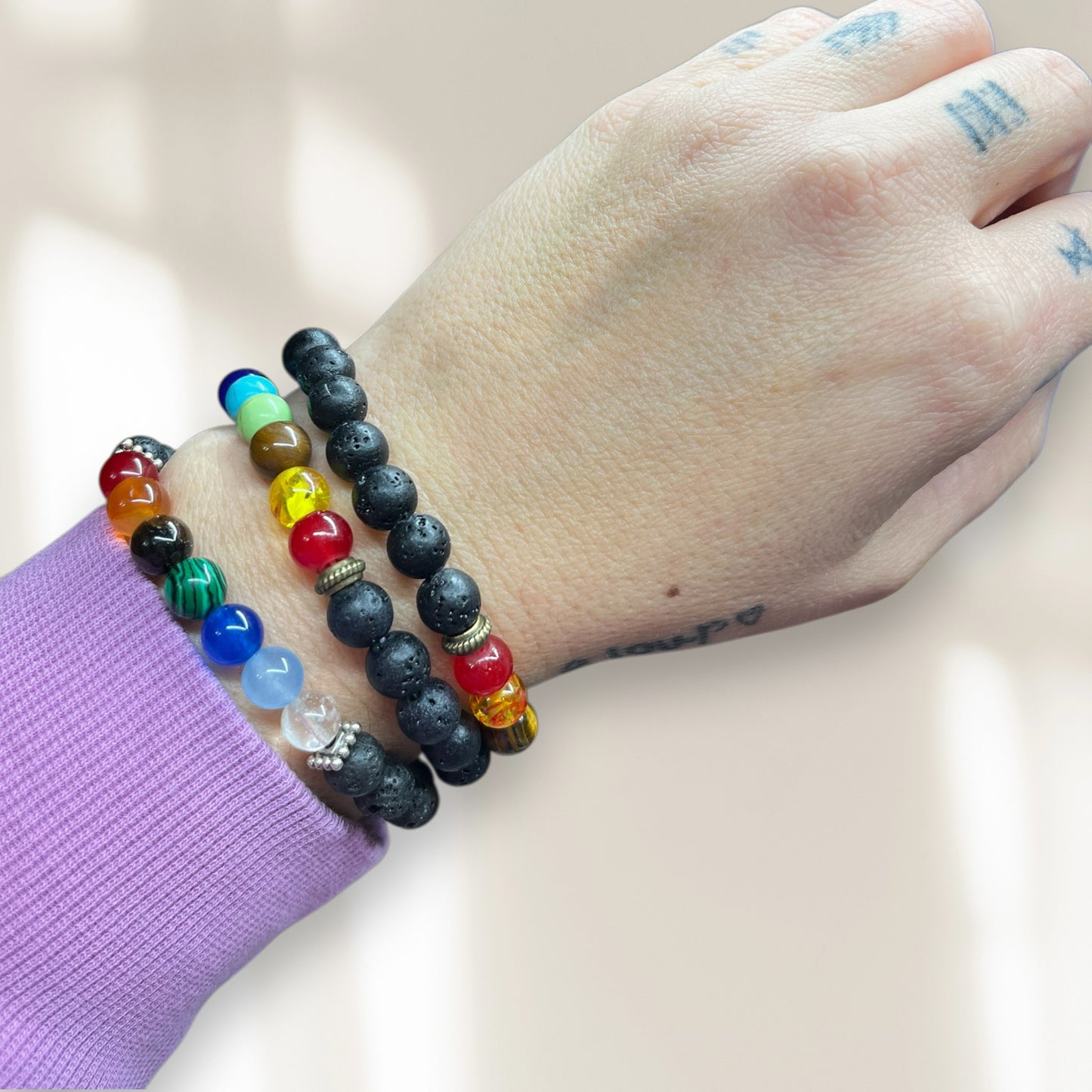 SAMAR pierres naturelles 7 chakras