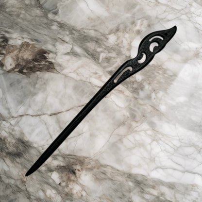 Baguette pour cheveux en bois de santal