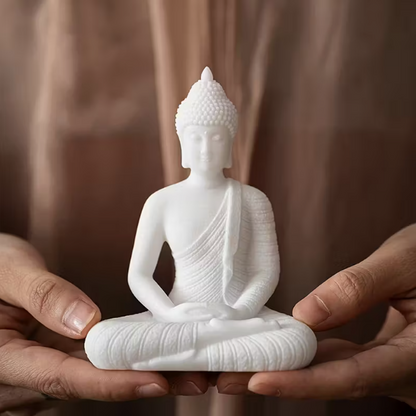 Figurine de Bouddha en pierre