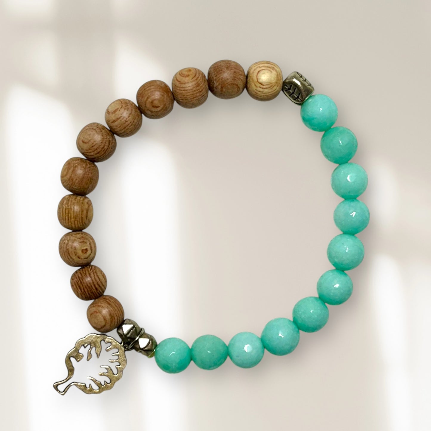 LINA amazonite & bois