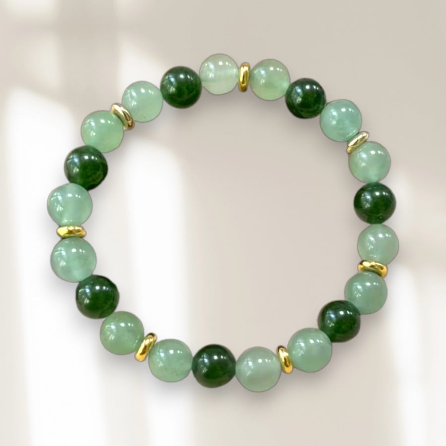 FLAVIE apatite et aventurine