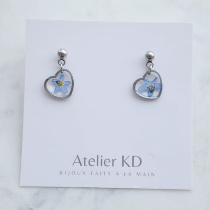 MIA - fleurs de myosotis - coeur