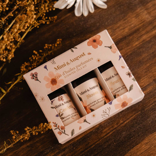 Trio d'huiles parfumées Mimi & August
