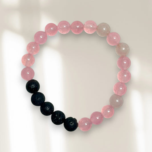 STRONG mala en pierres de lave