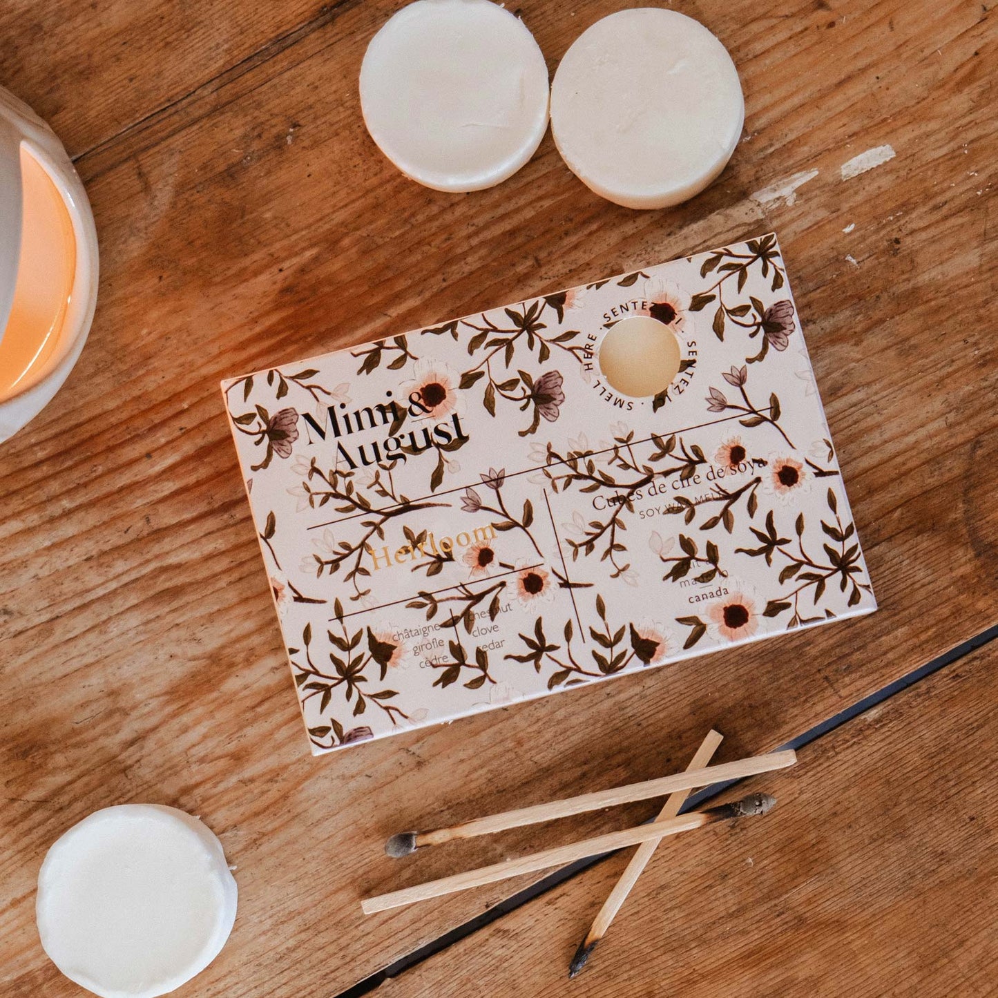 HEIRLOOM châtaigne et clou de girofle