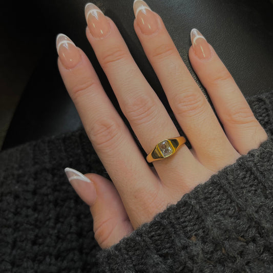 SOFIA inox plaqué or 18k